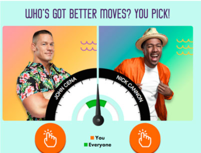 Screenshot of Kids Choice Awards App